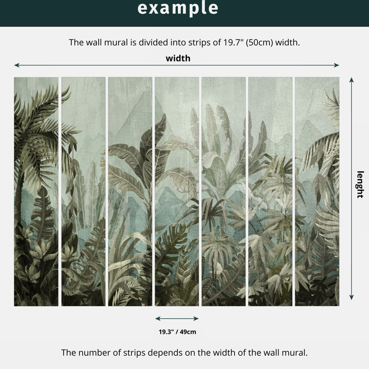 Bless international Animal Print Wall Mural Wayfair